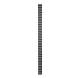 42 HE vertikale Kabelführungsleiste - 30 cm breit