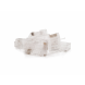 RJ45 CAT5e Netzwerkstecker – ungeschirmt - für Starrleiter und verseilte Kabel - 10 Stück