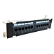 CAT 5e Wand patchpanel, 12-fach UTP