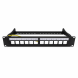 STP Keystone-Patchpanel, 12 Ports