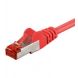 CAT 6 Netzwerkkabel LSOH - S/FTP - 0,50 Meter - Rot