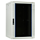 22 HE Serverschrank, Wandgehäuse mit Glastür (BxTxH) 600 x 600 x 1100mm weiß