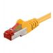 CAT 6 Netzwerkkabel LSOH - S/FTP - 0,25 Meter - Gelb