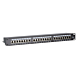 CAT 6, FTP Netzwerk- Patchpanel, 19”, 24-fach.