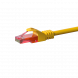 CAT6 Netzwerkkabel, U/UTP, 2 meter, Gelb, 100% Kupfer