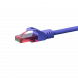 CAT6 Netzwerkkabel, U/UTP, 50 Meter, Violet, 100% Kupfer