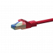  CAT 6a Netzwerkkabel LSOH - S/FTP - 7,50 Meter - Rot