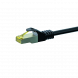 RJ45 Netzwerkkabel S/FTP (PiMF), mit CAT 7 Rohkabel, Schwarz, 30m