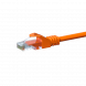 CAT 5e Netzwerkkabel U/UTP – 0.25 Meter - Orange - CCA