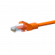 CAT 5e Netzwerkkabel U/UTP – 1 Meter -  Orange - CCA