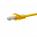 CAT 5e Netzwerkkabel U/UTP – 0.50 Meter - Gelb - CCA