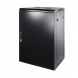 18 HE Serverschrank, Wandgehäuse, mit Metalltür (BxTxH) 600 x 450 x 900mm