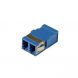 Singlemode Keystone Kupplung LC-LC duplex blau