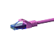 CAT6a Netzwerkkabel 100% Kupfer - U/UTP - 5 Meter - Rosa