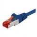 CAT 6 Netzwerkkabel LSOH - S/FTP - 3 Meter - Blau