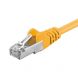 CAT 5e Netzwerkkabel F/UTP – 0,25 Meter -  Gelb