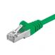 CAT 5e Netzwerkkabel F/UTP – 0,25 Meter -  Grün   