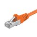 CAT 5e Netzwerkkabel F/UTP – 25 Meter -  Orange