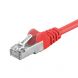 CAT 5e Netzwerkkabel F/UTP – 0,25 Meter - Rot