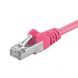 CAT 5e Netzwerkkabel F/UTP – 0,25 Meter -  Rosa