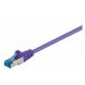 CAT 6a Netzwerkkabel LSOH - S/FTP - 50 Meter - Violet