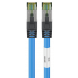 RJ45 Netzwerkkabel S/FTP (PiMF), mit CAT 8 Rohkabel, Blau, 5m