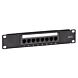 Patchpanel 10”, 8-fach UTP Patchpanel CAT 6