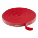 Klettverschluss - 5 Meter - 9 mm breit - Rot