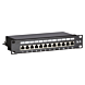 Patchpanel 10”, 12-fach FTP Patchpanel CAT 5e