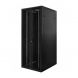 42 HE 19” Serverschrank, mit perforierten Doppelflügeltüren vorne und hinten (BxTxH) 800 x 1200 x 2000mm