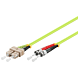 Glasfaserkabel SC-ST OM5 Duplex Patchkabel – 0.5 Meter