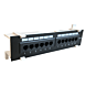 CAT 5e Wand patchpanel, 12-fach UTP