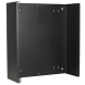 12 HE, 19” Montagerahmen für Wandbefestigungen ohne Schaniere - 180mm Tief 