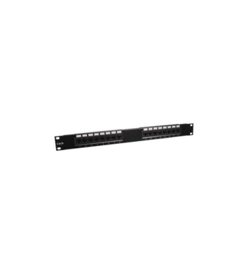 CAT 5e, UTP Netzwerk-Patchpanel, 19”, 16-fach.