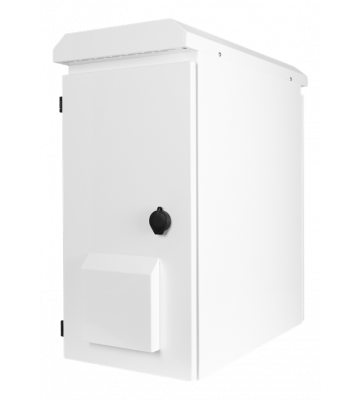 6HE 19" Outdoor Serverschrank zur vertikalen Wandmontage IP55 - 600x280x600mm