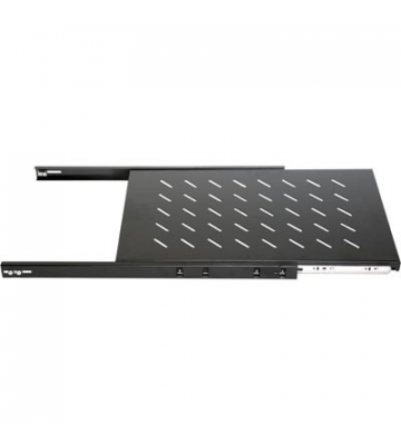 Ausziehbarer Fachboden – maximales Gewicht 18 KG  – 1 HE - 640mm Tief