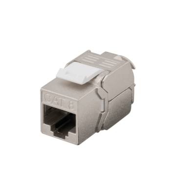 CAT8 STP Keystone Netzwerkstecker - Toolless