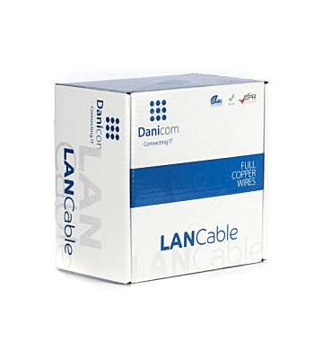DANICOM CAT6A S/FTP 100m - LSZH (Fca)