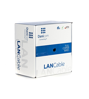 DANICOM CAT6A U/UTP 100m Starrleiter - LSZH (Dca)