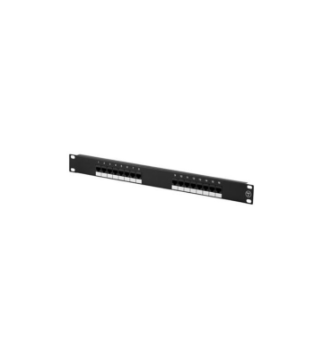 Cat6 UTP 1U Patchpanel - 16 Ports