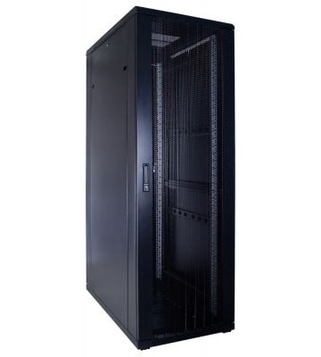 37 HE 19” Serverschrank, mit perforierter Fronttür (BxTxH) 600 x 1000 x 1800mm 
