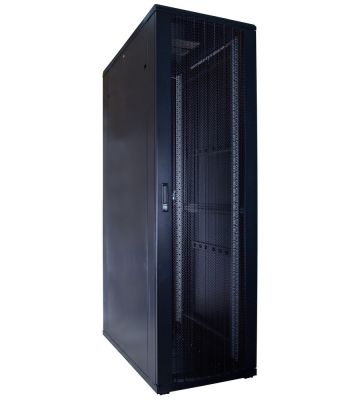 42 HE 19” Serverschrank, mit perforierter Fronttür (BxTxH) 600 x 1200 x 2000mm 