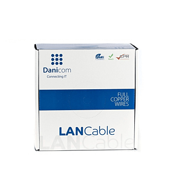 DANICOM CAT5E UTP 100m Starrleiter - LSZH (Dca)