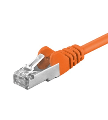 CAT 5e Netzwerkkabel F/UTP – 25 Meter - Orange