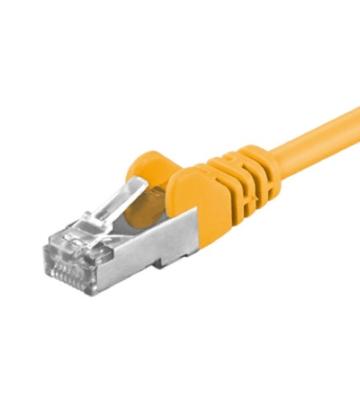 CAT 5e Netzwerkkabel F/UTP - 50 Meter - Gelb