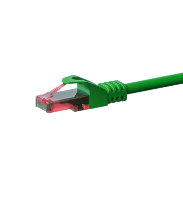 CAT6 Netzwerkkabel, U/UTP, 5 meter, Grün, 100% Kupfer