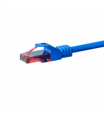 CAT6 Netzwerkkabel, U/UTP, 5 meter, Blau, 100% Kupfer