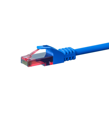 CAT6 Netzwerkkabel 100% Kupfer - U/UTP - 5 Meter - Blau