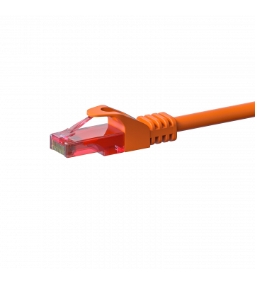 CAT6 Netzwerkkabel, U/UTP, 1.50 meter, Orange, 100% Kupfer