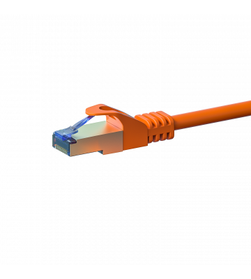 CAT 6a Netzwerkkabel LSOH - S/FTP - 2 Meter - Orange